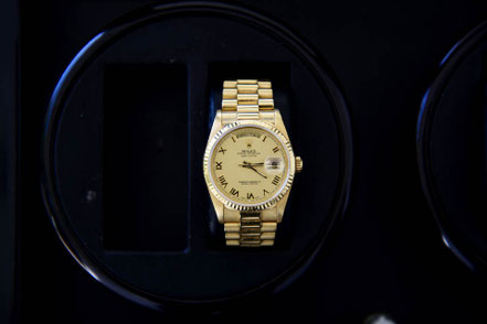 Rolex Day-Date Oyster Perpetual in Gold mit President Armband © MAG Lifestyle Magazin