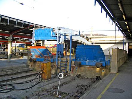 Wien Südbhf. Südseite Autoverladung 19.11.2009 © MAG - M.A.Grandits