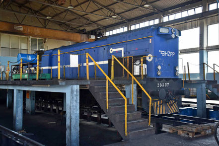 Solin Depot HŽ 2044 017 im Lokschuppen 06.04.2026 © MAG