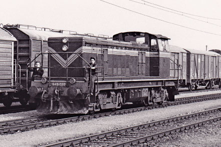 JŽ 643 032 Dobova 04.10.1985 © Michael Alexander Grandits