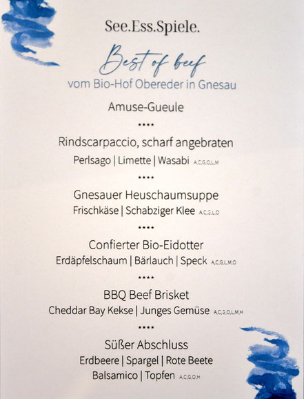 Best of Beef im Werzers Badehaus in Pörtschach - SeeEssSpiele Alpe Adria Genuss am Wörthersee