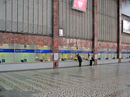 Wien Südbahnhof Halle 19.11.2009 © MAG - M.A.Grandits