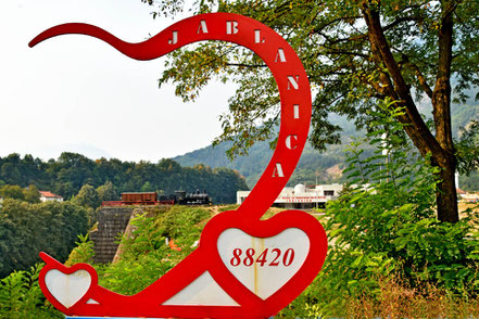 Jablanica, das Museum „Bitka za ranjenike na Neretvi“ - Kampf um die Verwundeten an der Neretva 