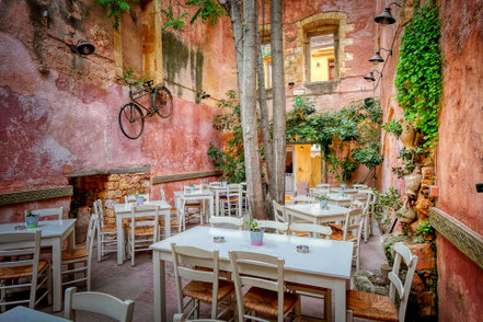Kreta, Restaurant in Chania - Fotocredit Pixabay, Fotograf Fietzefotos