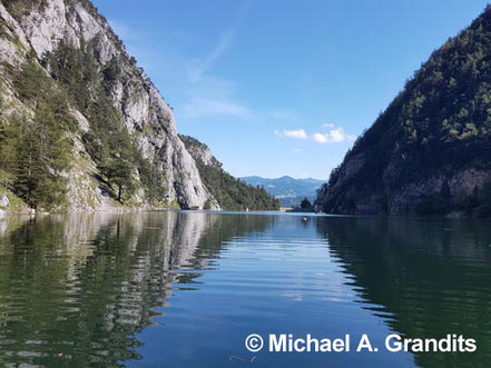 Bootfahren & Boote mieten am Salza Stausee in Bad Mitterndorf dem wildromantischen Stausee im Salzkammergut Ausseerland