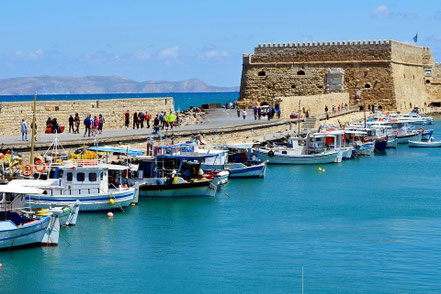 Heraklion Venezianischer Hafen DetmoldKreta, Heraklion Venezianischer Hafen - Fotocredit Pixabay, Fotograf Detmold