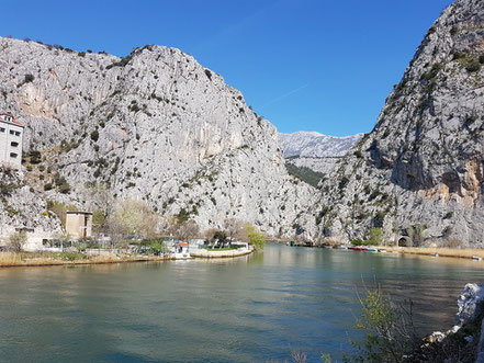 Omiš - Zadvarje, die Straße des Kaisers Franz Josef I., König von Dalmatien