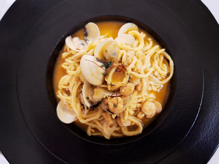 Spaghetti Mediterran im Restaurant Arkul, Zadar © MAG Lifestyle & Reisemagazin