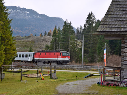 ÖBB 1144 250-8 Bad Mitterndorf Almhütte Eselalm 15.11.2025 © MAG