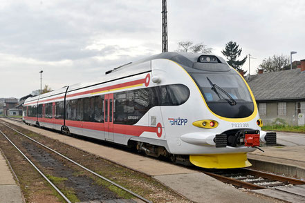  HŽ 7023.001 Varaždin 19.11.2024 © MAG Eisenbahnmagazin