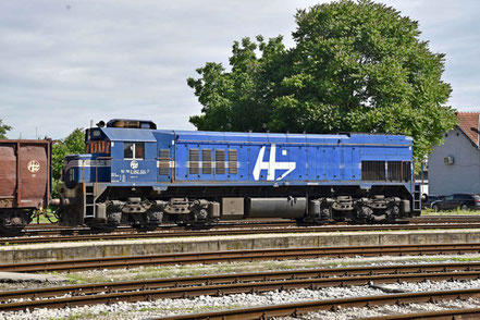  HŽ 2062.024 Bhf. Varaždin 30.05.2025 © MAG Eisenbahnmagazin