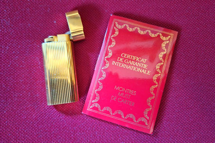 Must de Cartier Feuerzeug © MAG Lifestyle Magazin