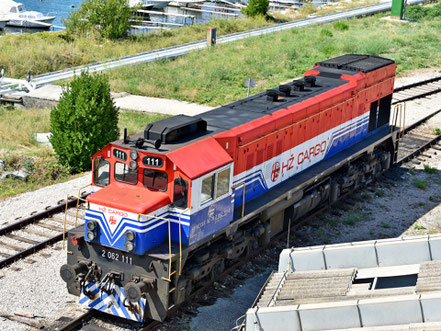 Dieselelektrische Lokomotiven amerikanischer Bauart der ehemaligen JŽ bei den Kroatischen Eisenbahnen HŽ