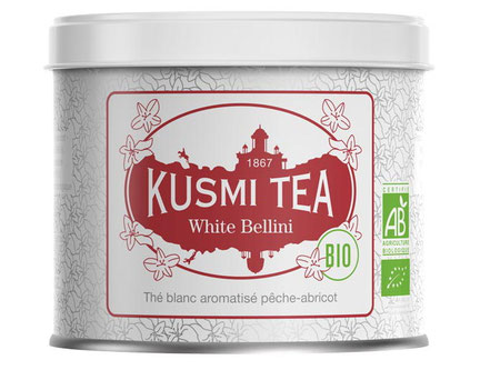 MAG Lifestyle Magazin Bio eleganter Tee Kusmi Tea White Bellini bio