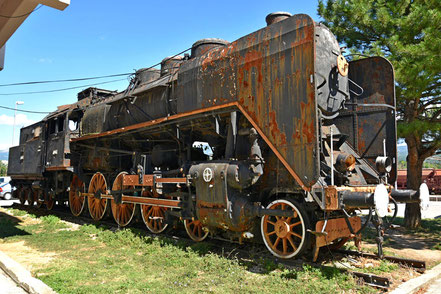 Denkmallokomotive Dampflok JŽ 11-061 Knin