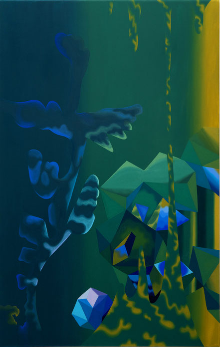 Untitled, 2019, oil on canvas, 190 x 120 cm