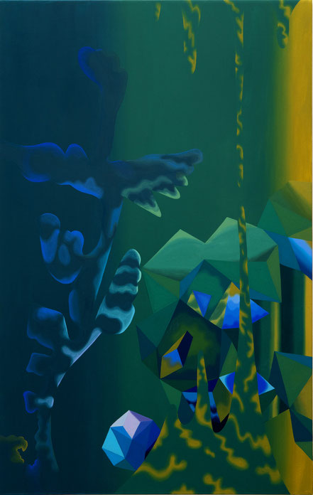 Untitled, 2019, oil on canvas, 190 x 120 cm