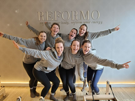 Vriendinnendag uitje een workshop Reformer Pilates en Sip