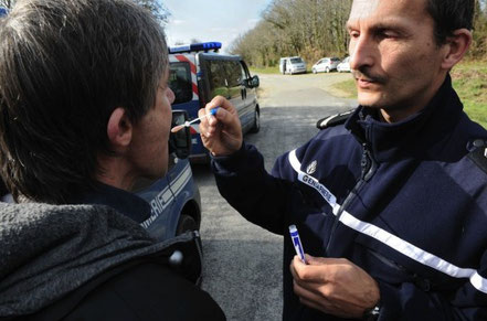 controle routier cannabis au volant
