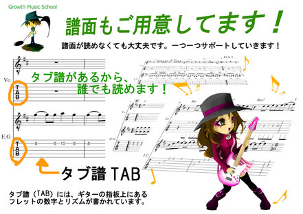 Growth Music School.　レッスンの特徴