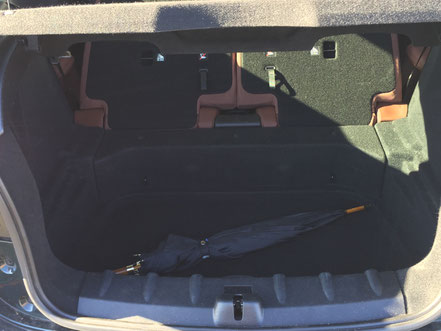 COME POSSIAMO VEDERE IL VANO BAGAGLI DELLA MINI PACEMAN (R61) SENZA IL RIPIANO PORTA OGGETTI RISULTA ANTIESTETICO E SCOMODO