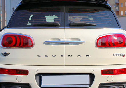 ECCO IL BAGAGLIAIO DELLA MINI CLUBMAN (F54) SENZA IL PIANALE ESTRAIBILE DI CARICO