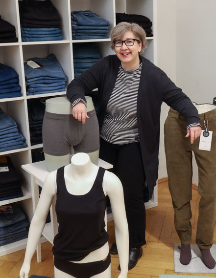 Inhaberin Andrea von der Heydt FairBleiben Fair Fashion Store Dortmund