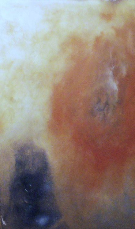 Ödipus und die Sphinx, Acryl auf Leinwand, 80x50, 2011