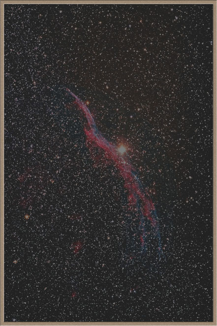 NGC 6960 - Cirrusnebel - erste Aufnahme mit Hyperstar - MeixnerObservatorium