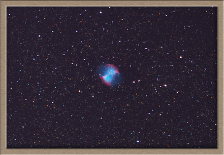 Messier 27 Hantelnebel - Bearbeitungsvariante - MeixnerObservatorium