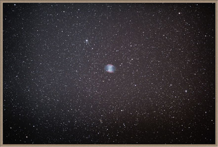 Messier 27 Hantelnebel - erste Aufnahme mit Hyperstar - MeixnerObservatorium