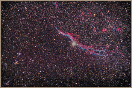 NGC 6960 - Cirrusnebel - Bearbeitungsvariante - MeixnerObservatorium