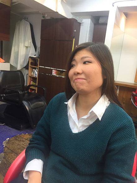横浜・日吉・菊名・美容室☆女性の笑顔を作る専門家☆美容家 奥条勇紀 毛先のハイライトで春先取りカラーだ