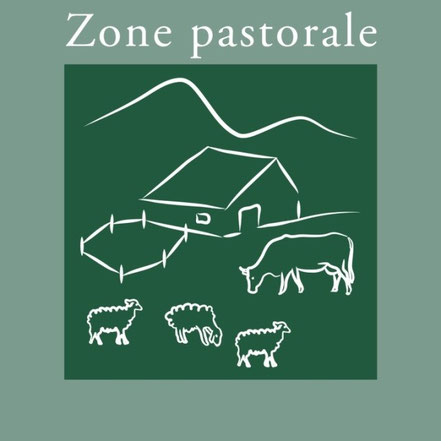 Panneau signalétique zone pastorale estive Hautes-Pyrénées pastoralisme