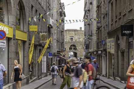 Bild: In der Altstadt (Intra-Muros oder Ville close) von Saint-Malo