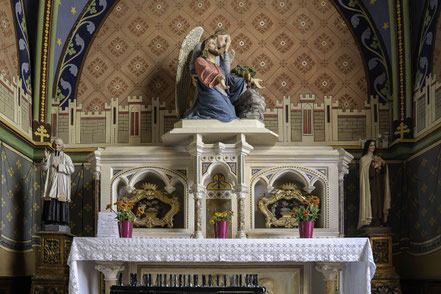 Bild:  Église Saint-Roch in Aiguèze an der Ardèche