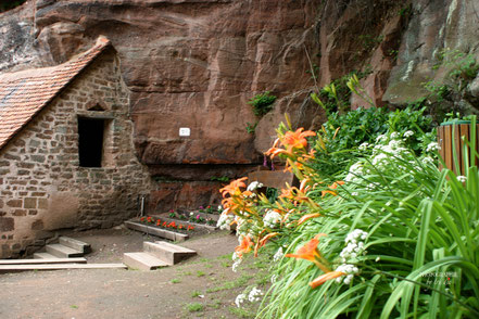 Bild: Felsenhäuser in Graufthal, Maison des rochers 