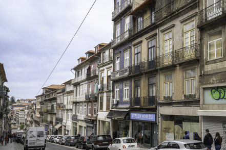 Bild: Rue de 31. Janeiro in Porto