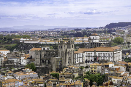 Bild: Ausblick vom Torre dos Clérigos in Porto