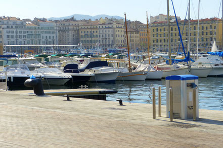 Bild: Am alten Hafen in Marseille