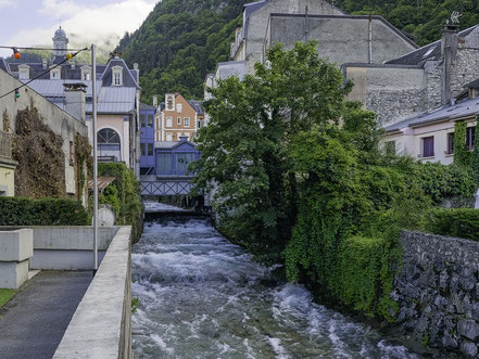 Bild: In den Straßen von Cauterets