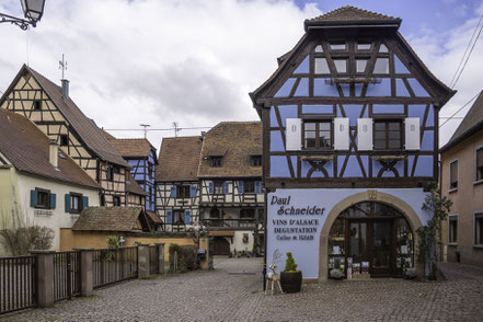 Bild: Weingut Paul Schneider in Eguisheim im Elsass in Frankreich 