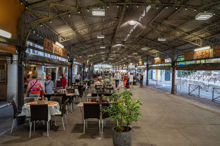 Bild: Alte Markthalle in Antibes 