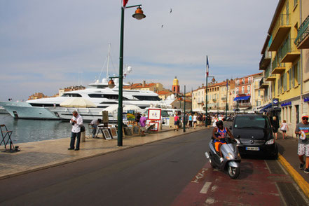 Bild: Quai Jean-Jaures in Saint-Tropez