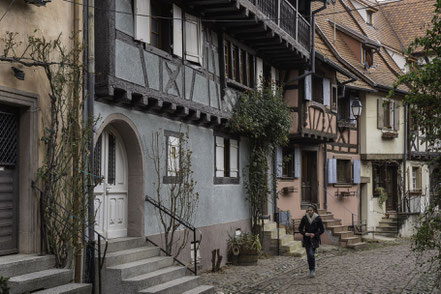 Bild: Eguisheim im Elsass in Frankreich 