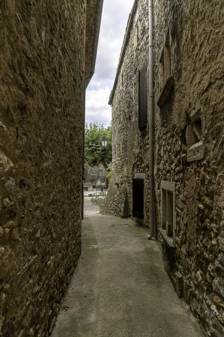 Bild: Alte Gasse in Aiguèze