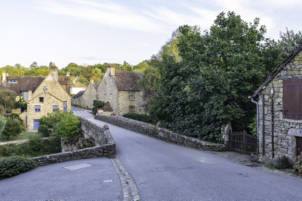 Bild: Brücke über die Sarthe in Saint-Céneri-le-Gérei