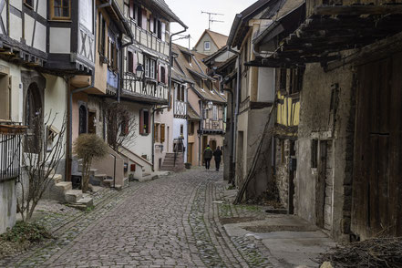 Bild: Eguisheim im Elsass in Frankreich 