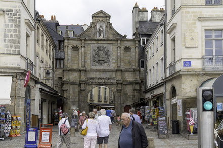Bild: Eingang zur Altstadt, Stadttor Saint-Vincent in Vannes