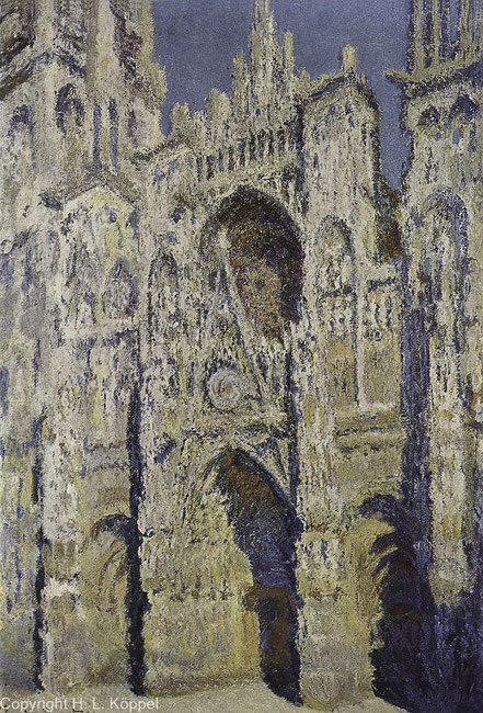 Bild: Kathedrale von Rouen nach Claude Monet